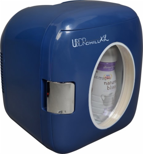 Uber Appliance Personal/Portable Mini Fridge 12 can Cooler/Warmer|indoor/outdoor|Home/office Perspective: front