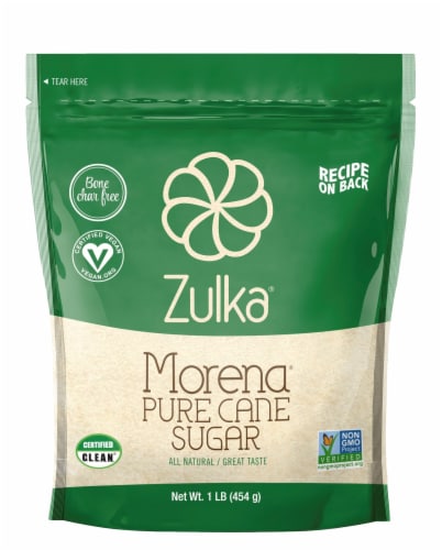 Zulka Morena Pure Cane Sugar Perspective: front