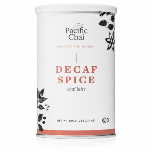 Pacific Chai Decaf Spice Latte Perspective: front