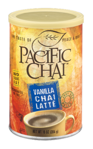 Pacific Chai Vanilla Chai Latte Mix Perspective: front