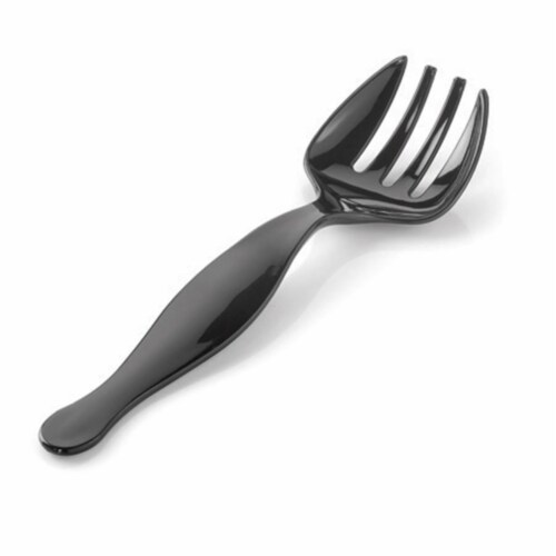 Platter Pleasers Black Serving Fork Perspective: front