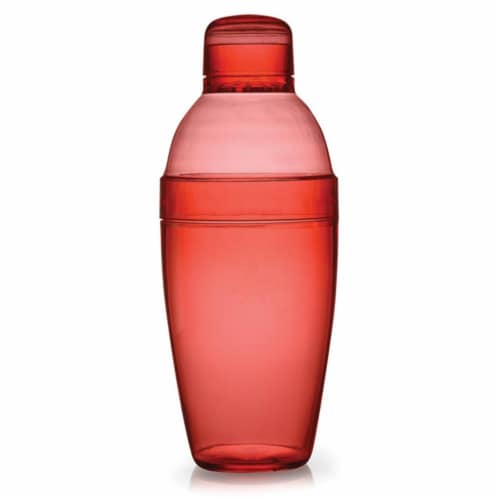 Shakers 7 oz Red Cocktail Shaker Perspective: front