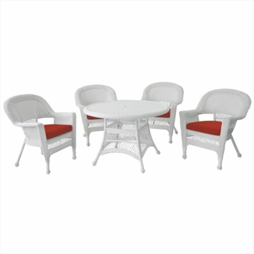 White wicker dining top room chairs