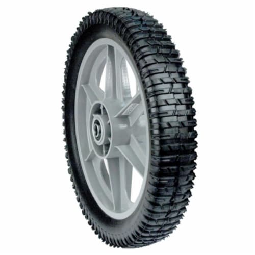 12 in. Plastic Spoked Wheel Perspective: front