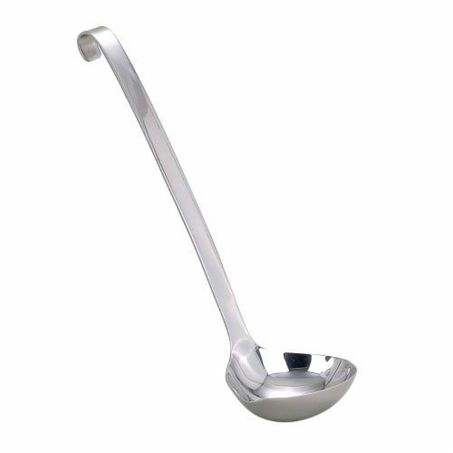 Elegance Silver Punch Ladle, 12 in. Perspective: front