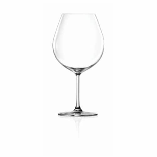Lucaris Bangkok Bliss Burgundy Wine Glass - 25.4 oz. Pack of 4 Perspective: front