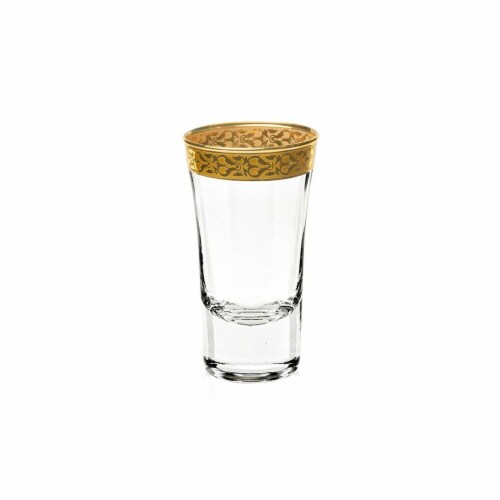 Set of 4 Shot Glasses from the Venezia Collection by Lorren Home Trends Perspective: front