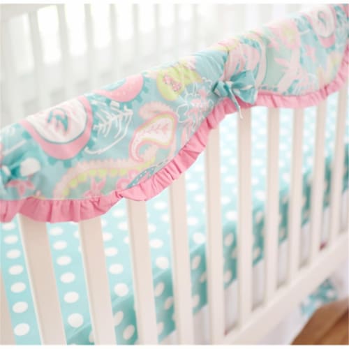 Pixie Baby Crib Rail Cover Aqua 1 Fry s Food Stores