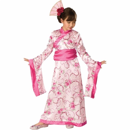 Asian Princess Child Costume, Medium Perspective: front