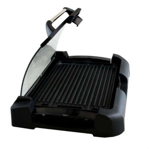 Reversible Indoor Grill And Griddle With Removable Glass Lid, 1 - Fred Meyer