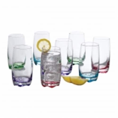 Karissa Glass Tumbler Set, 8 Piece Perspective: front
