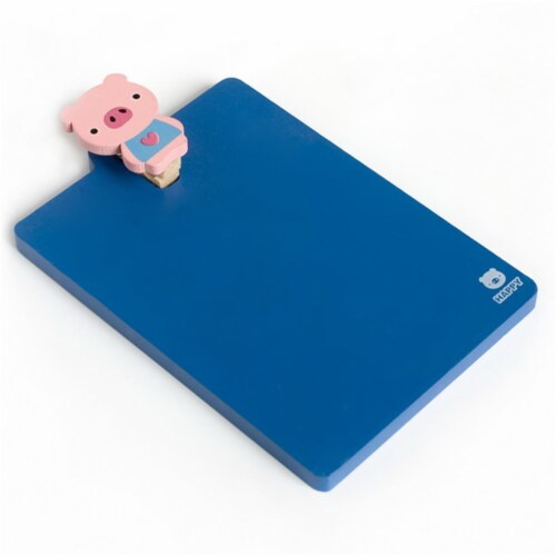 Lovely Pig - Refrigerator Magnet clip - Magnetic Clipboard Perspective: front