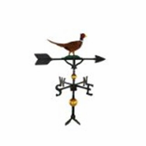 Deluxe Bold Metal Monogram Letter Weathervane (Color & Letter Options