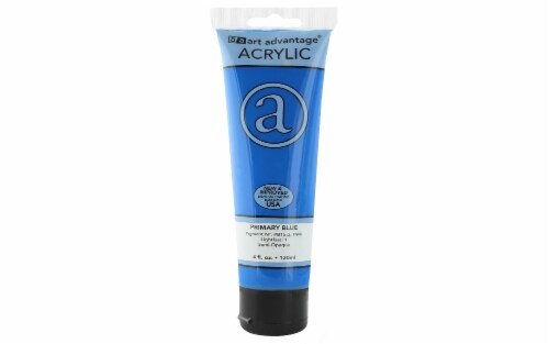 Art Advantage Acrylic Paint 4oz Primary Blue Perspective: front