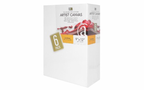 Art Advantage Artist Canvas Visual Edge 9x12 6pc, 1 - Ralphs