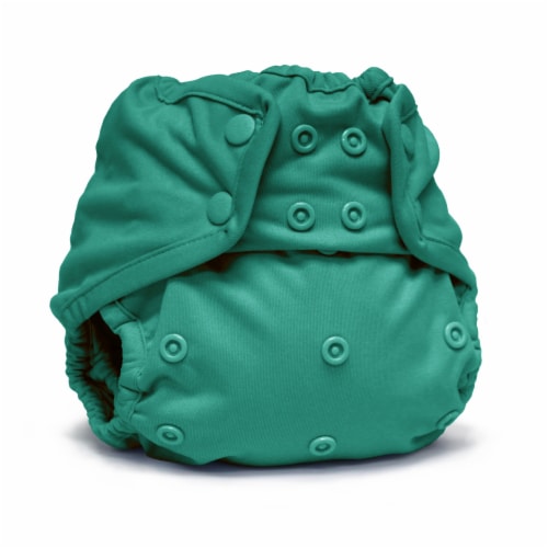 Kanga Care Rumparooz One Size Reusable Cloth Diaper Cover Snap | Peacock Perspective: front