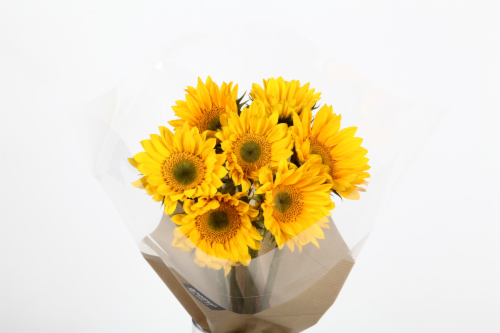 Mini Sunflower Bouquet Perspective: front