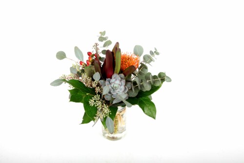 Fall Succulent Arrangement Perspective: front