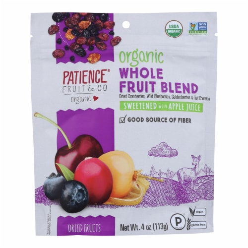 Patience Fruit & Co Organic Fruit Blend Whole Berry Blend Perspective: front