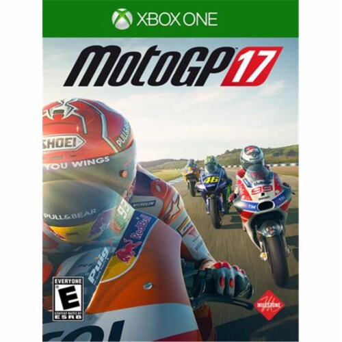 Square Enix 662248920016 MotoGP 17-Bilingual English & French Xbox One Game Perspective: front