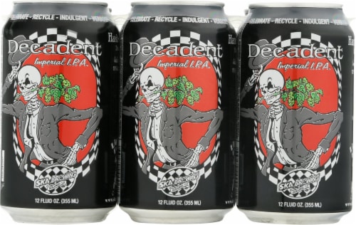 Ska Brewing Co. Decadent Imperial IPA Perspective: front