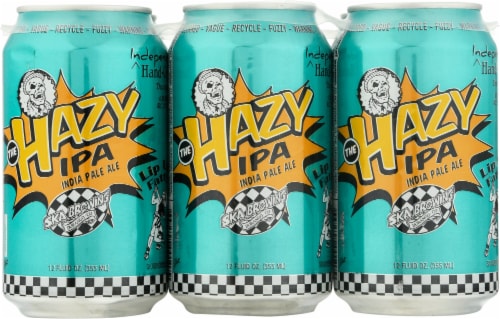 Ska Brewing Co. Hazy IPA India Pale Ale Perspective: front