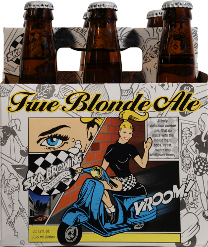 Ska Brewing True Blonde Perspective: front