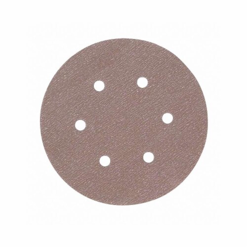 Norton Abrasives Hook-and-Loop Sand Disc,6 in Dia,PK100 66261131588 Perspective: front