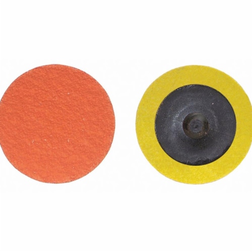 Norton Abrasives Qk Change Disc,CerAlO,1-1/2in,36GR,PK100  66261162308 Perspective: front