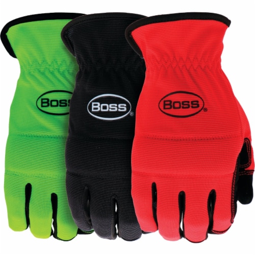 Boss Men's XL Spandex Work Glove, 3 pk - Kroger