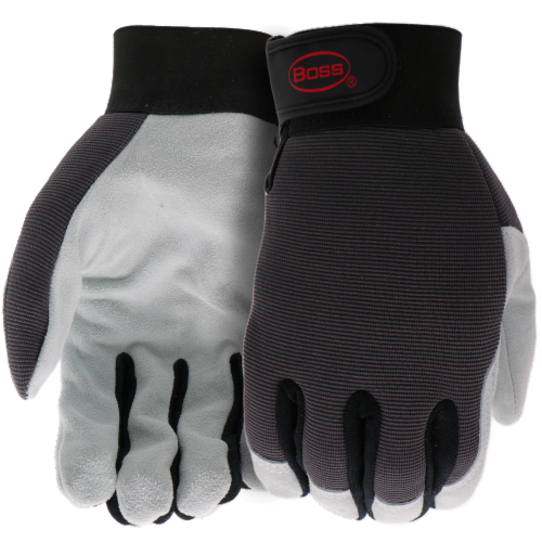 Boss® Job Master Suede Leather Glove Perspective: front