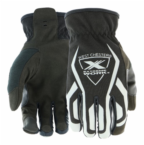 West Chester® Extreme Work™ MultiPurpX Black Performance Gloves Perspective: front