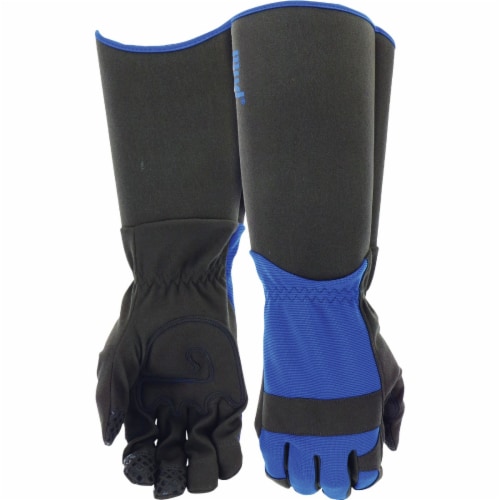 Mud L/Xl Bl Lthr Gaunt Glove MD53011BB-LXL Perspective: front