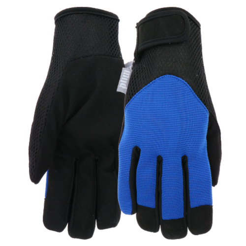 MUD Mesh Hidex Hook & Loop True Blue Perspective: front