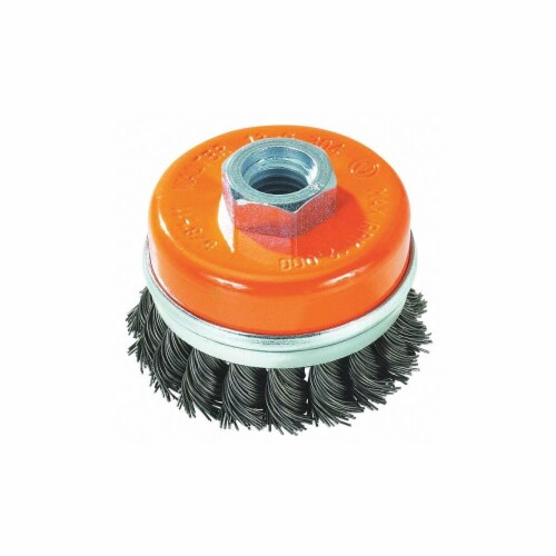 Walter Surface Technologies Knot Wire Cup Brush,0.020  Dia.  13G304 Perspective: front