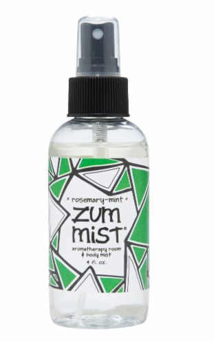 Zum Mist Rosemary-Mint Aromatherapy Room & Body Mist Perspective: front