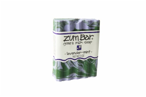 Zum® Lavender Mint Goat's Milk Bar Soap Perspective: front