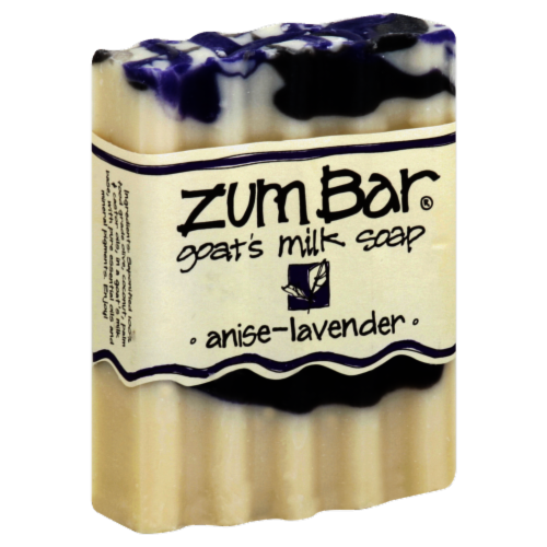 Zum Bar Anise Lavender Goat's Milk Soap Perspective: front