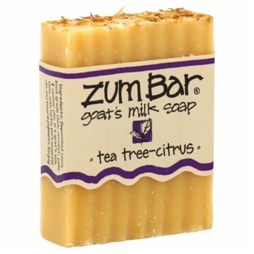 Zum Bar Tea Tree-Citrus Soap Perspective: front
