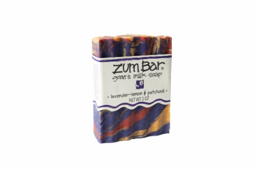 Zum Lavender Lemon Patchouli Soap Perspective: front