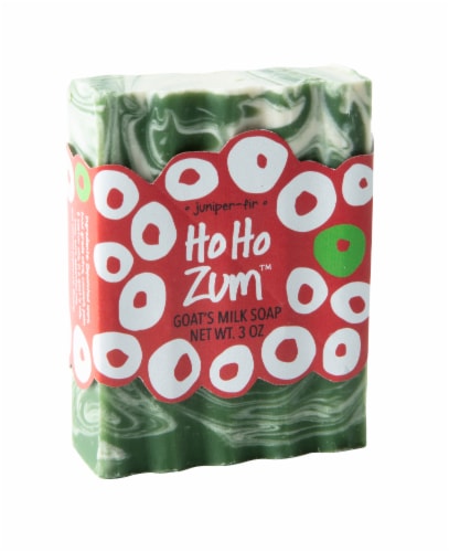 Zum Juniper-fir Goat's Milk Soap Perspective: front