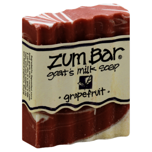 Zum Bar Grapefruit Goat's Milk Soap Perspective: front