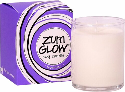 Zum  Glow® Votive Aromatherapy Soy Candle Lavender Perspective: front