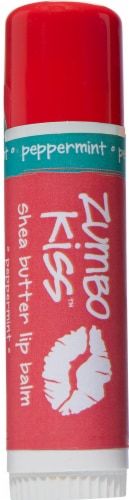 Zum Kiss Peppermint Shea Butter Lip Balm Perspective: front