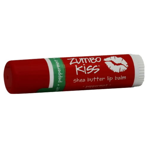 Zum Zumbo Kiss Peppermint Shea Butter Lip Balm Perspective: front