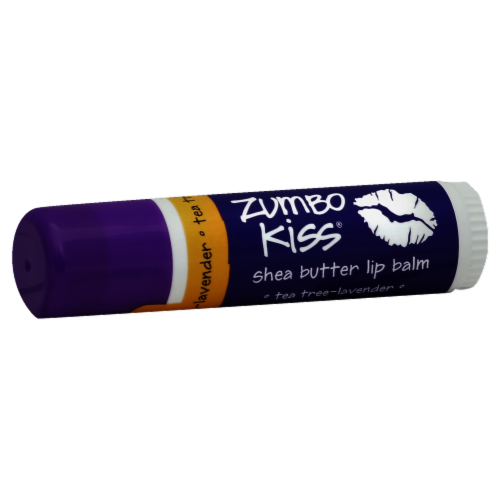 Zum Zumbo Kiss Tea Tree Lavender Shea Butter Lip Balm Perspective: front