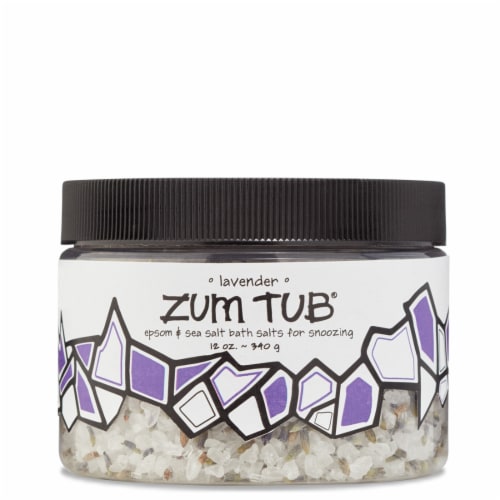 Zum Tub® Lavender Bath Salts Perspective: front