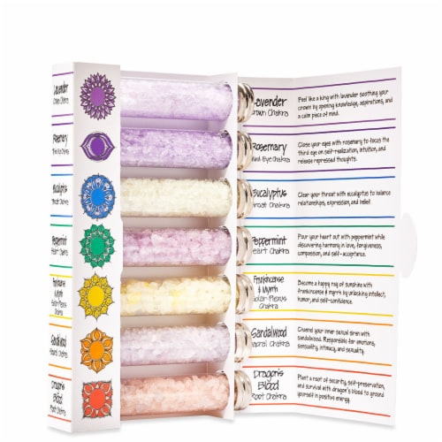 Zum Chakra Shea Butter Bath Salts Perspective: front