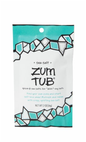 Zum Tub® Sea Salt Epsom Bath Salts Perspective: front