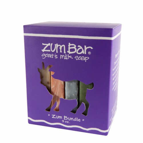 Zum Bar® Goat Milk Soap Bundle Box Perspective: front